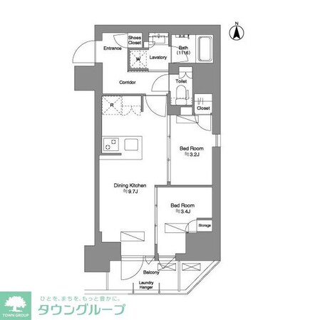 Brillia ist 新御徒町の物件間取画像